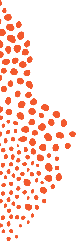 orange dots shape